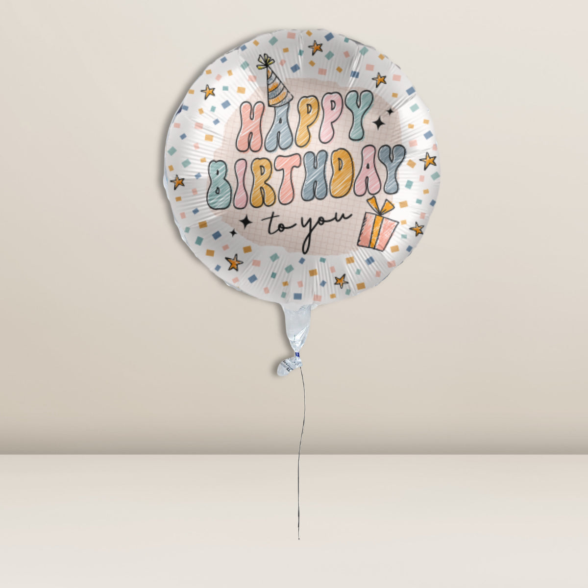Folienballon Funky Birthday Party