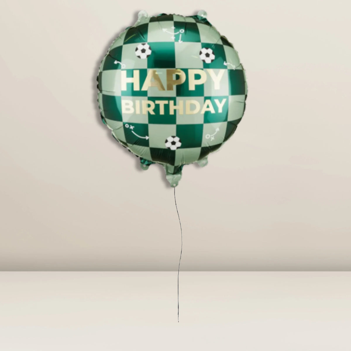 Folienballon - Happy Birthday Fußball