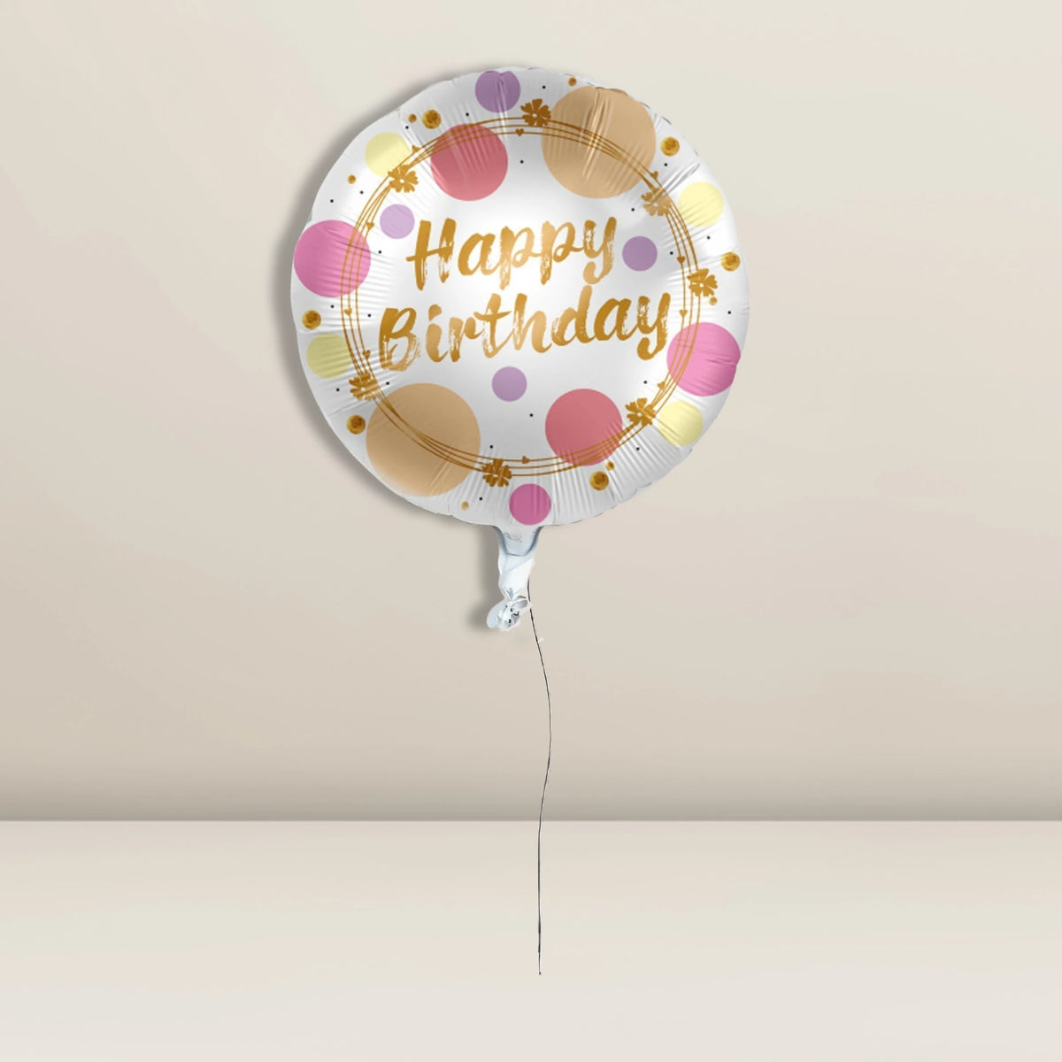 Folienballon Shiny Dots Birthday