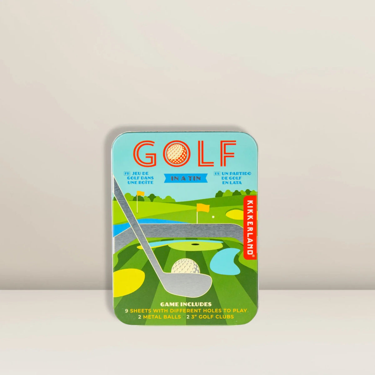 Spiel "Golf in a Tin"