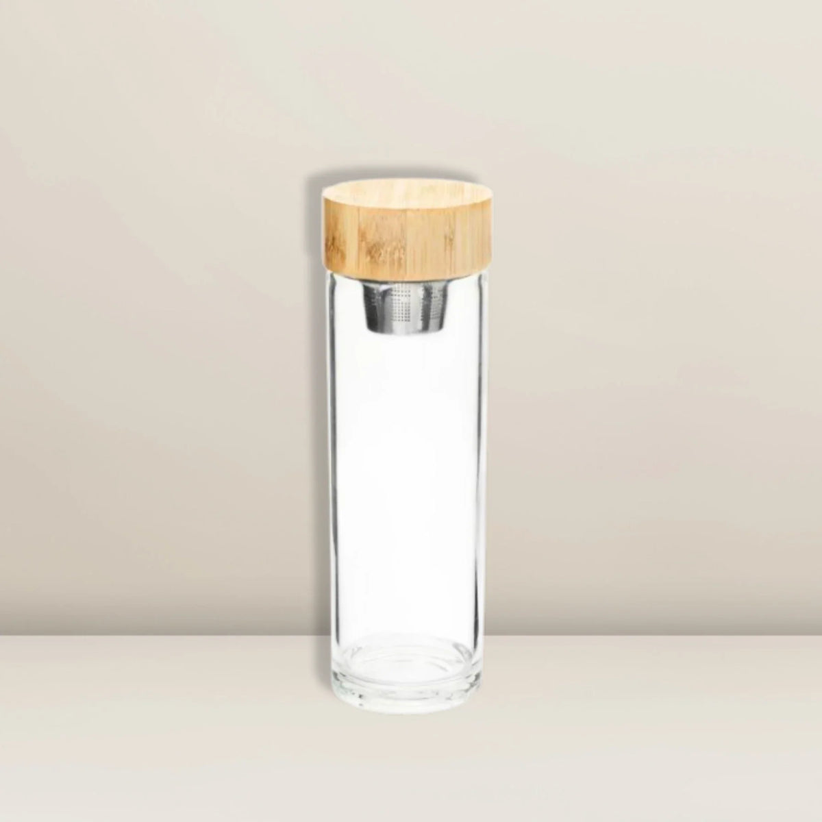 Glasflasche Tee