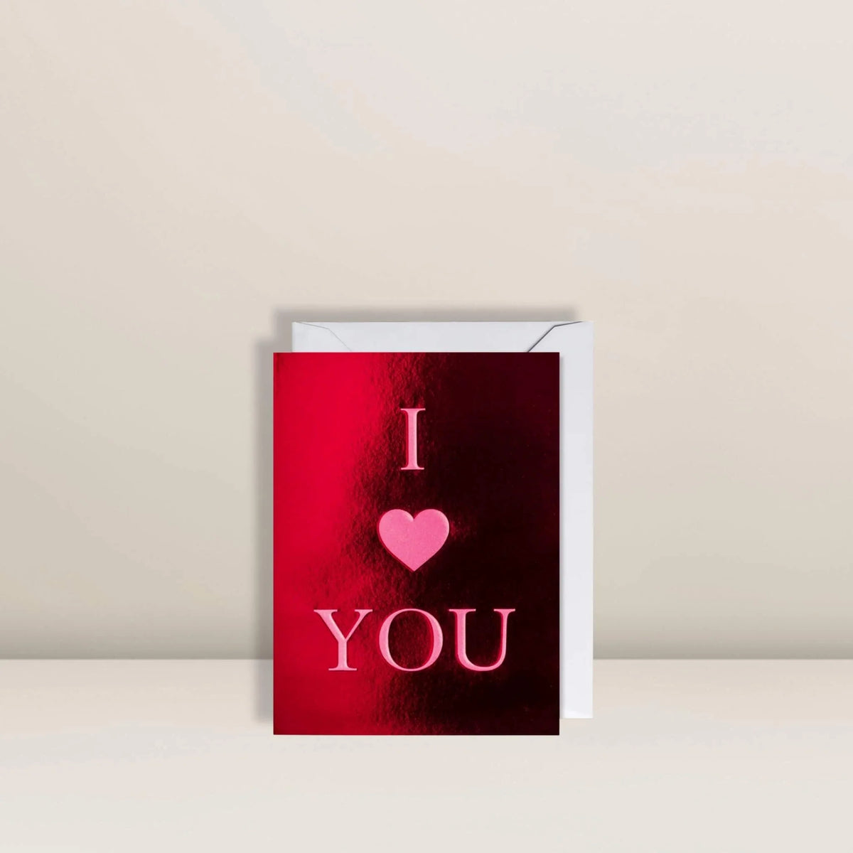  I Love You | Grußkarte Mini