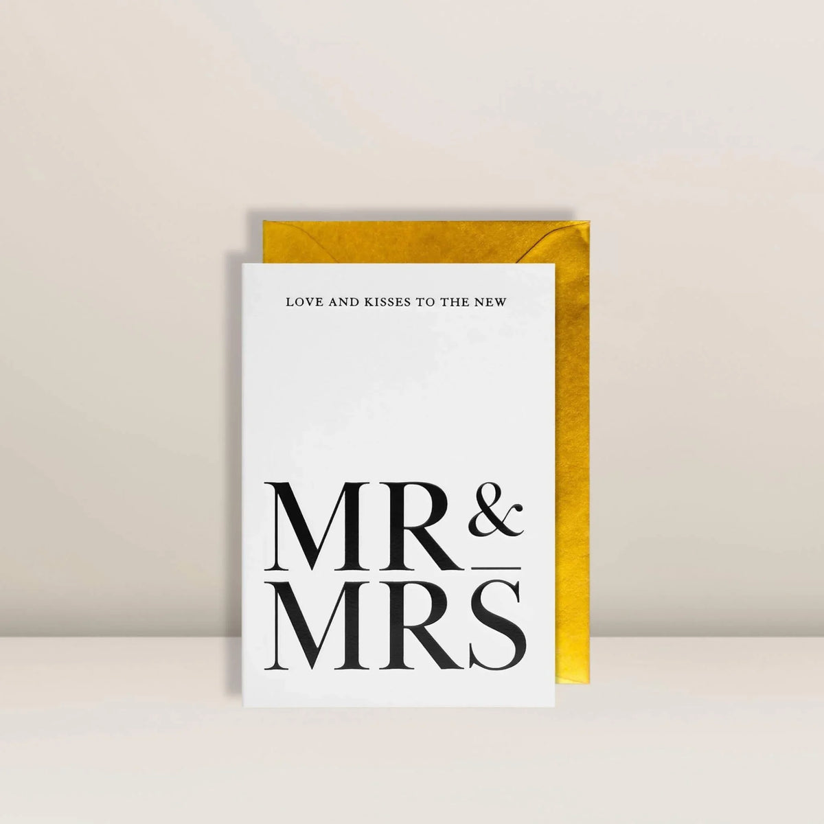 Mr & Mrs | Grußkarte