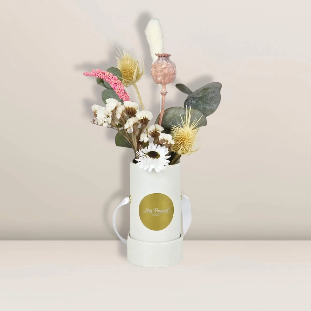 Trockenblumen XS – Weiß | Infinity Flowers