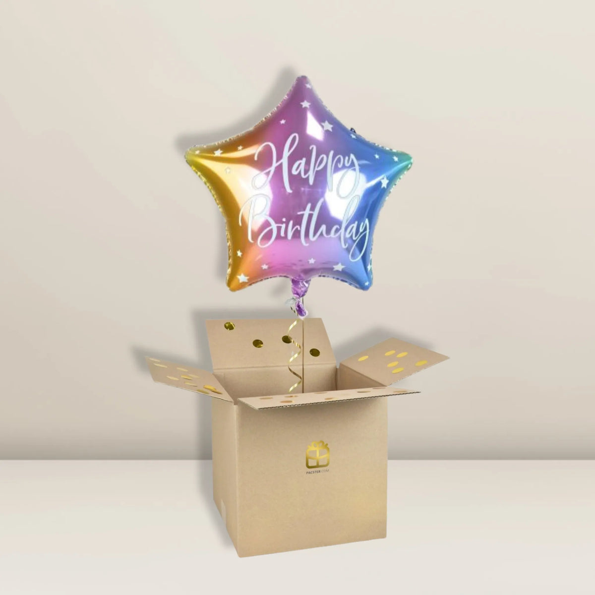 Stern Regenbogen HB | Ballon
