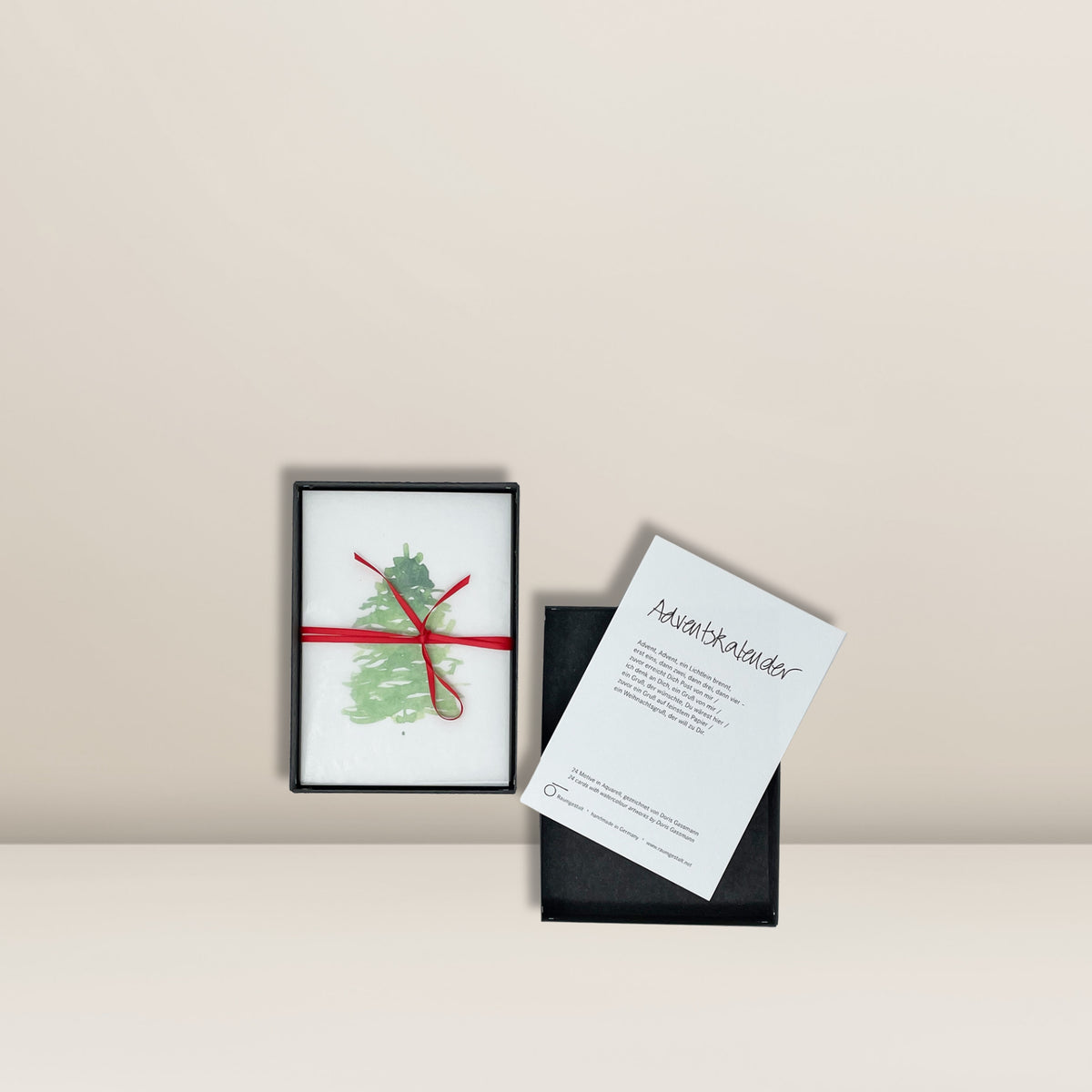 Adventskalender, 24 Postkarten