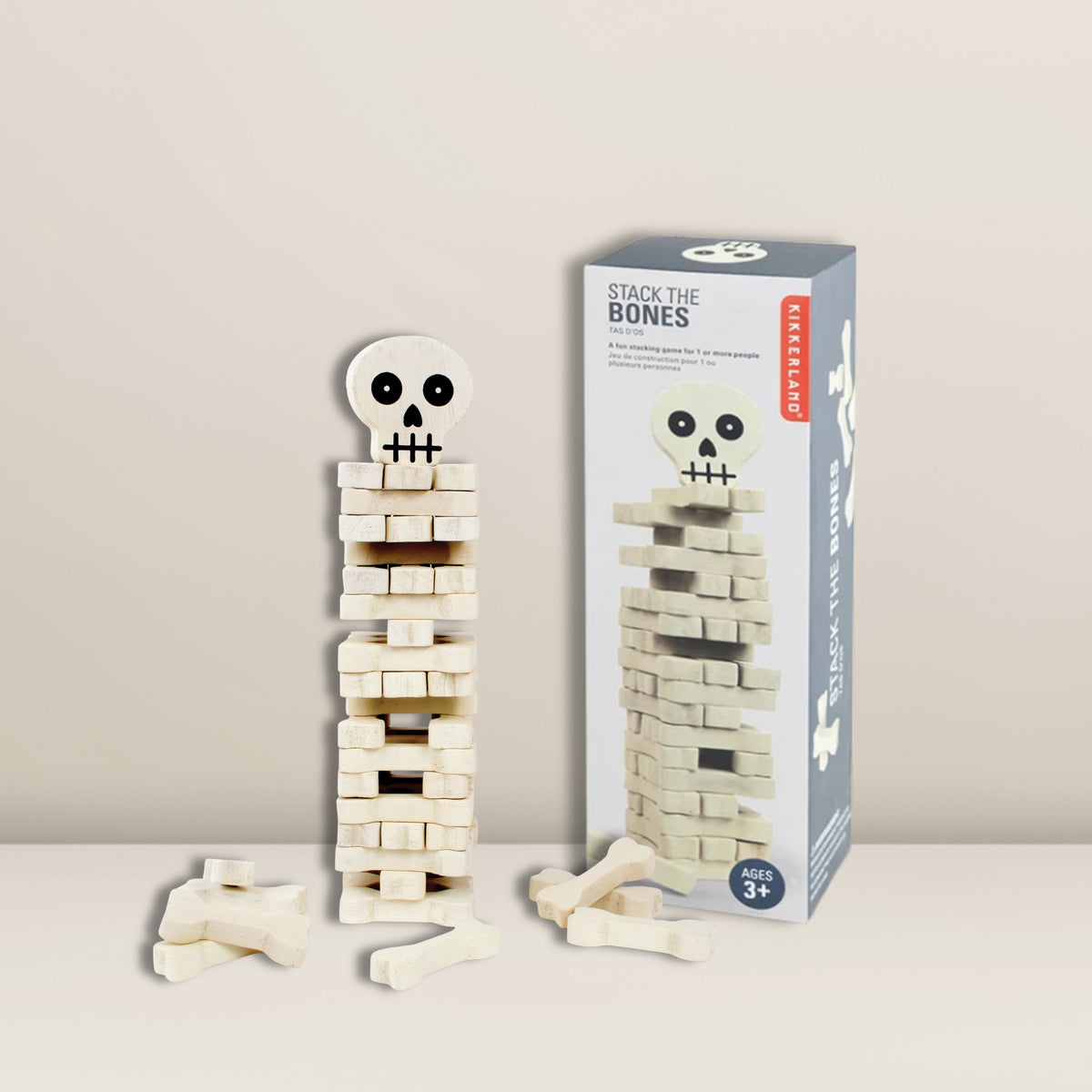 Spiel - Wackelturm Stack The Bones