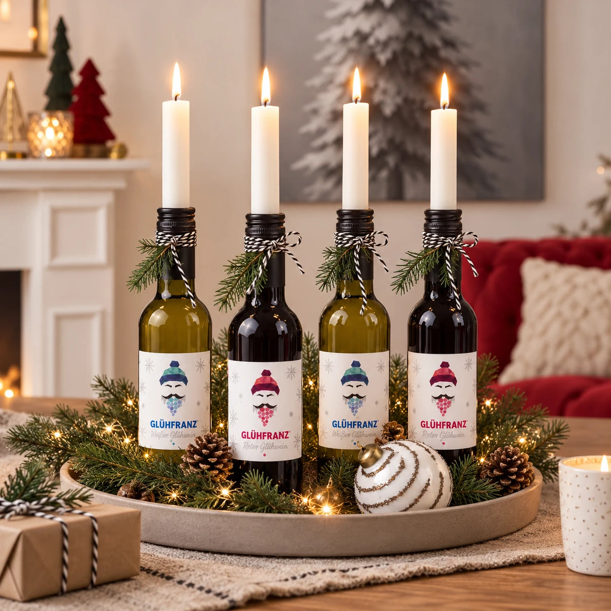 DIY heißer Adventskranz | Geschenkset