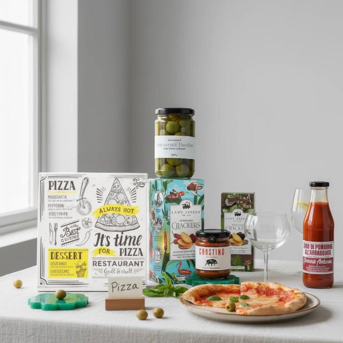 Geschenkset Pizza