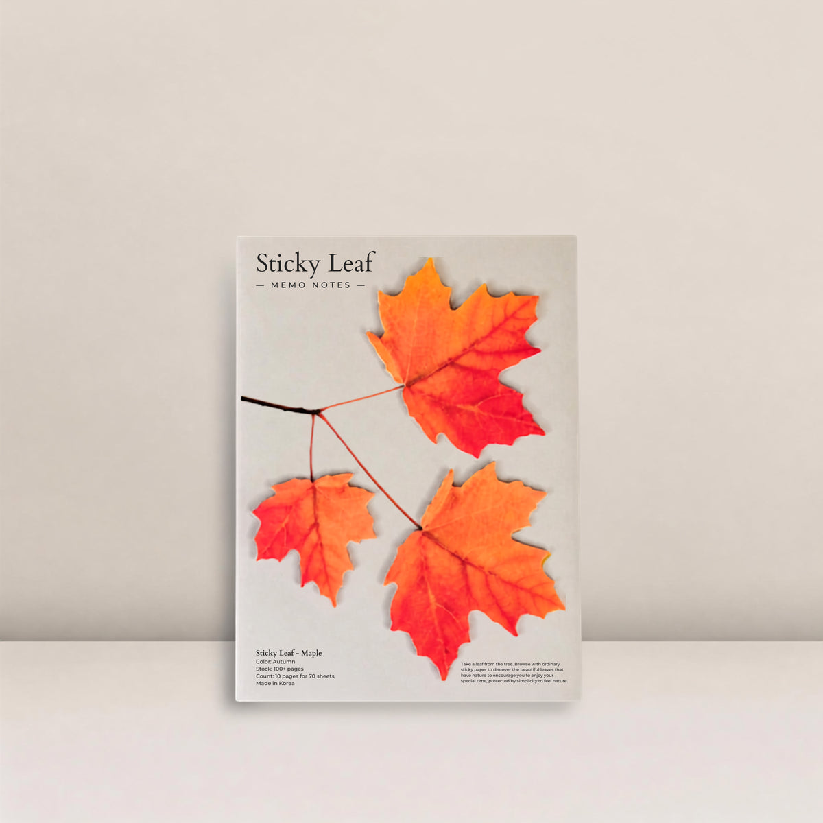 LEAF-IT Haftnotiz Ahorn