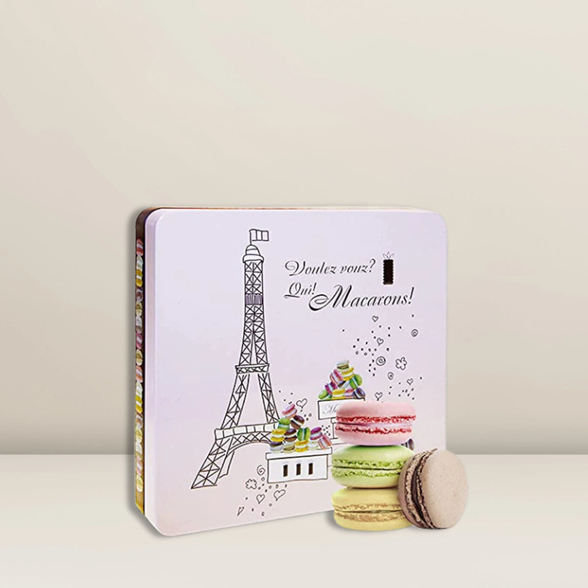 Macarons "Voulez Vous" - Präsentdose