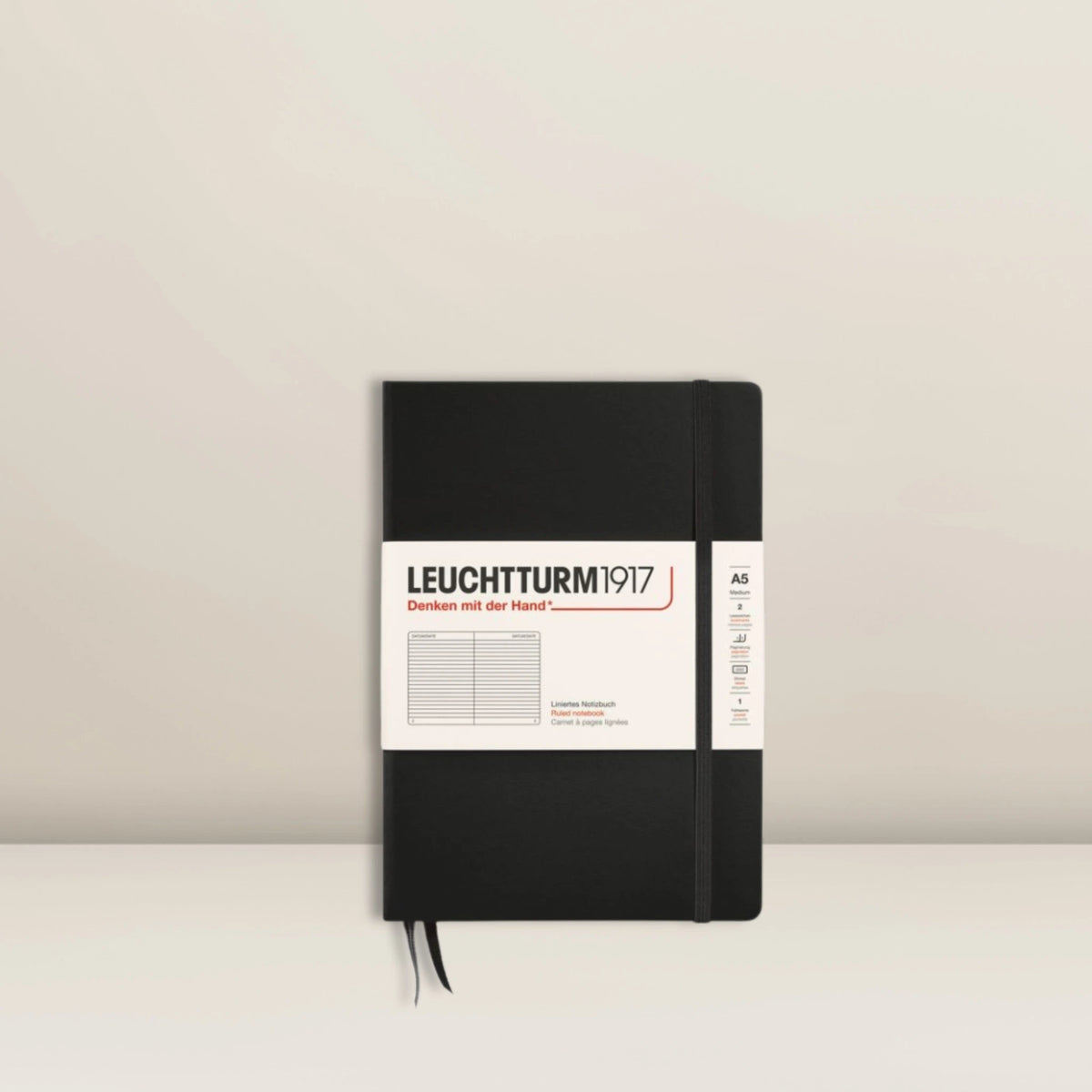 A5 Notizbuch Leuchtturm liniert