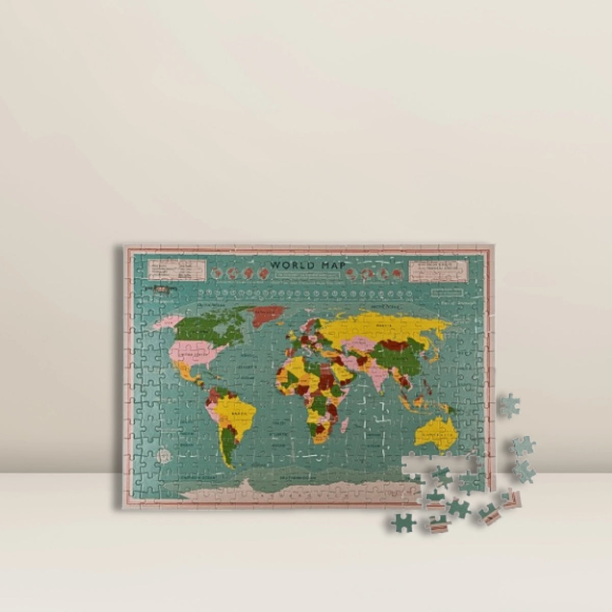 Puzzle - Weltkarte