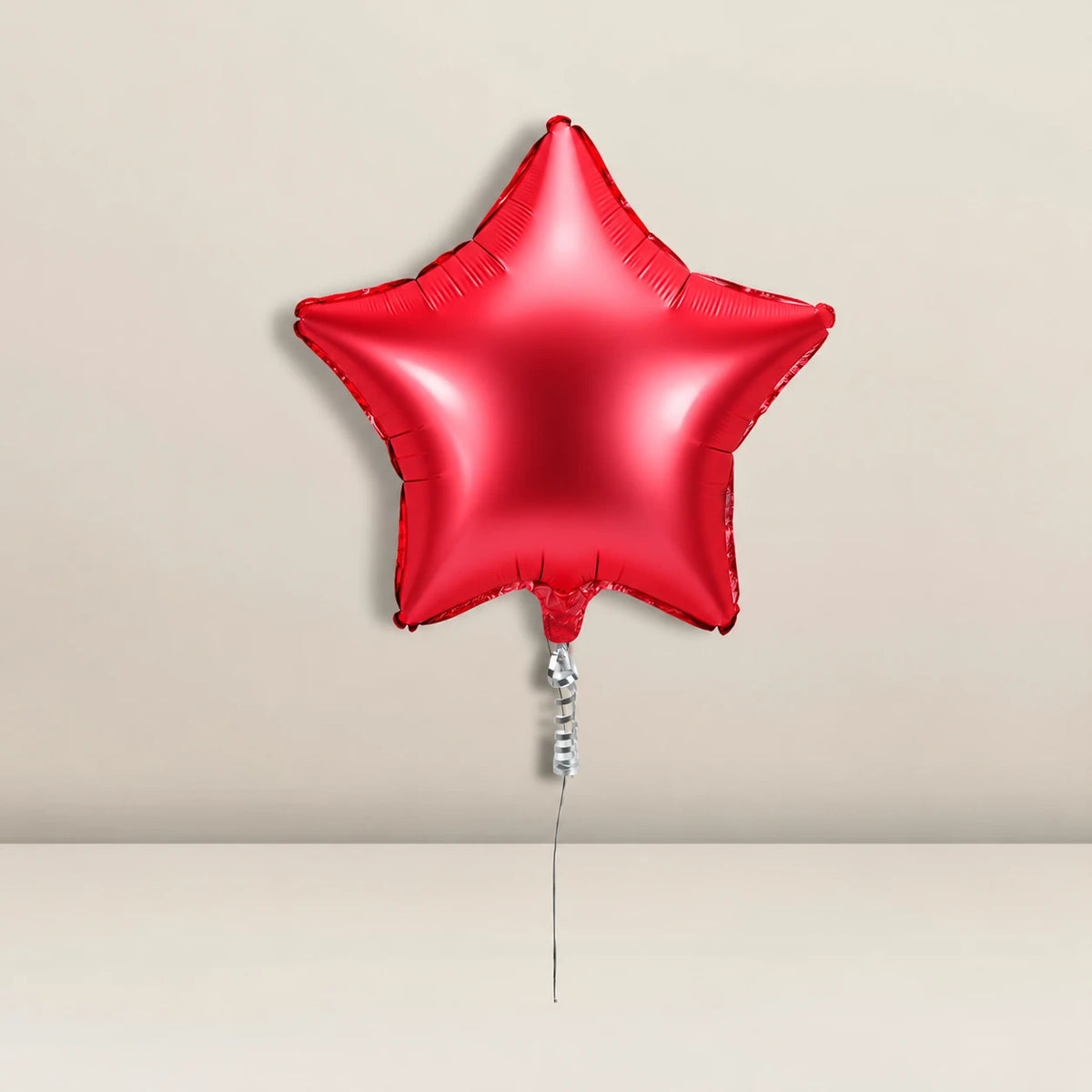Folienballon Stern Rot