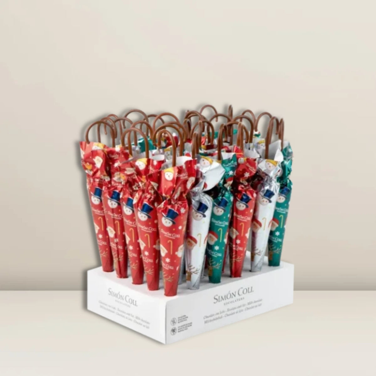 Sombrilla Navidad (sortiert)
