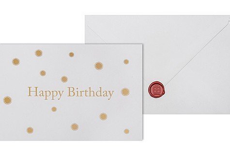 Happy - Birthday  Gold