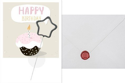 Glittergram Cupcake - Telegramm