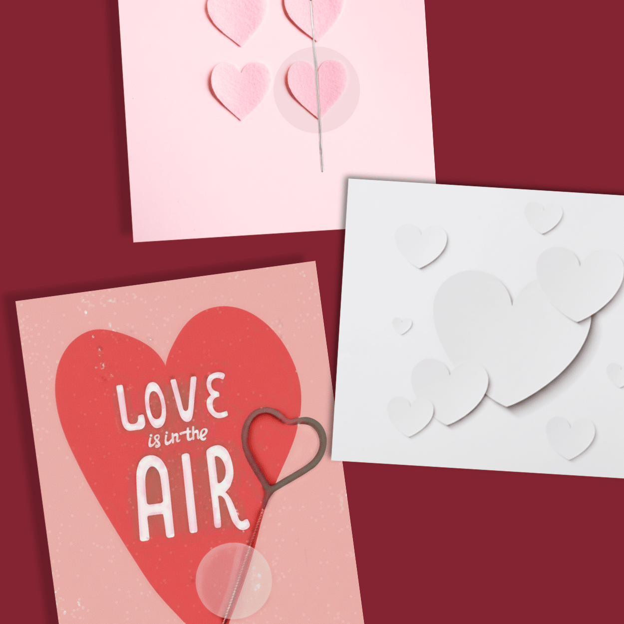 Valentinstag Geschenk zum Verschicken