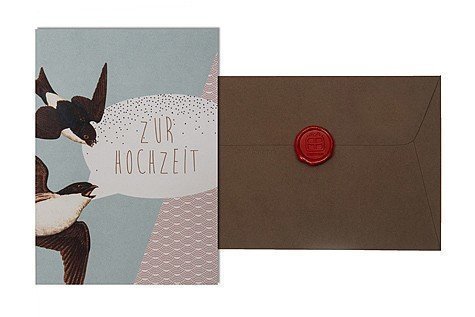 Zur Hochzeit - Telegramm