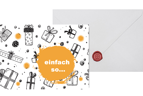 einfach so - Telegramm