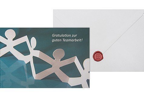 Gute Teamarbeit - Telegramm