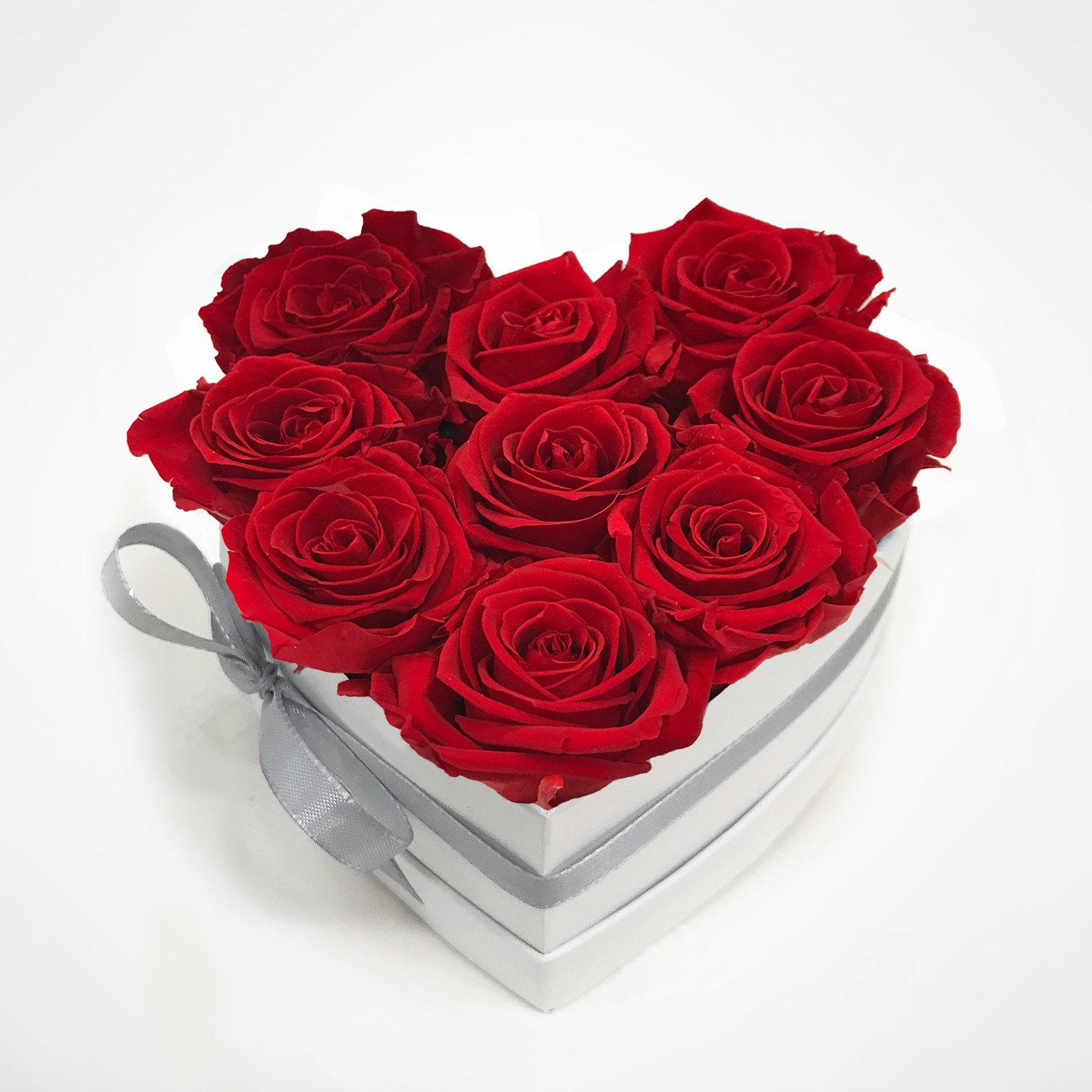 Herz Flowerbox small: Infinity Rosen