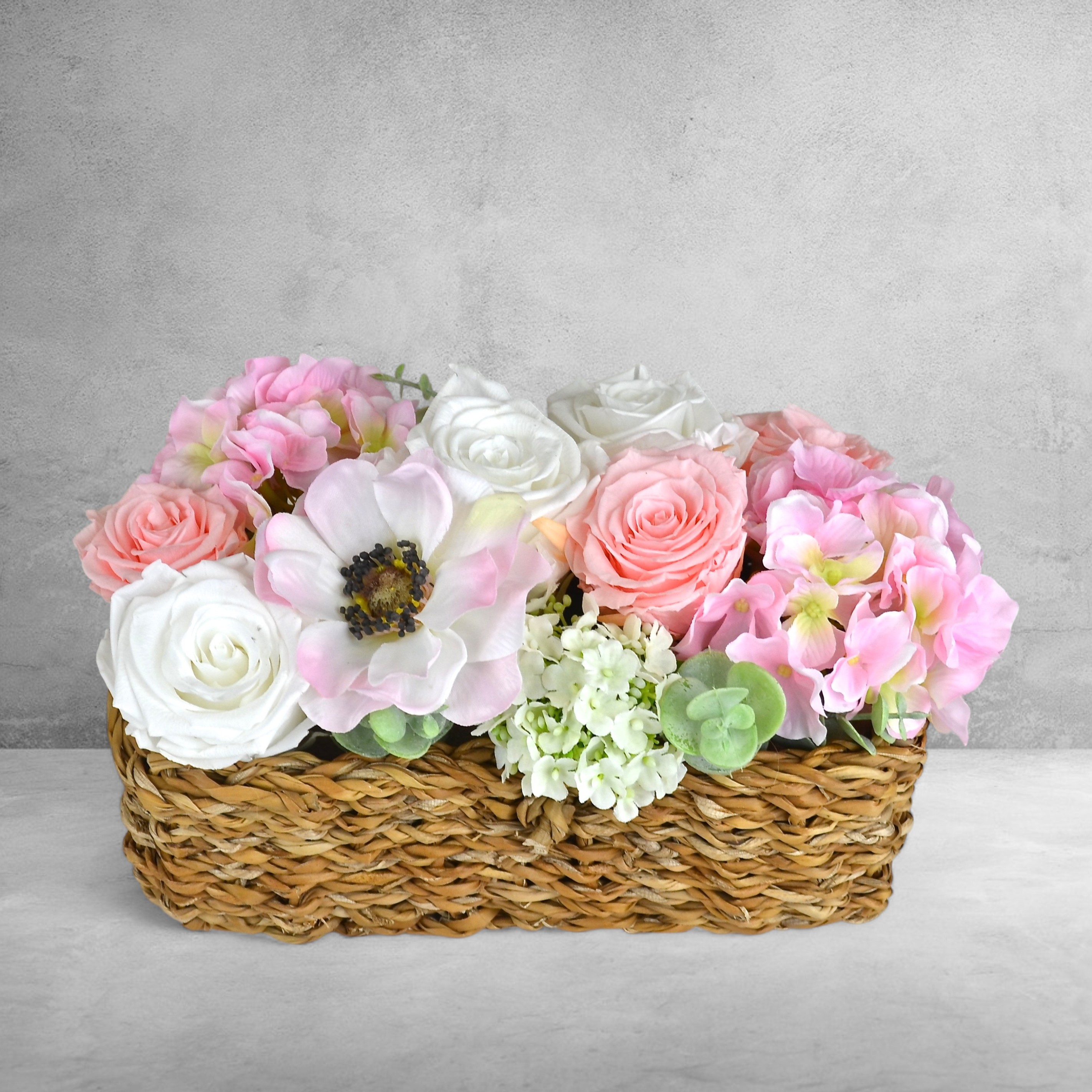 My Flowery - Raffia Flowerbox - Mix My Flowery - Raffia Flowerbox - Mix