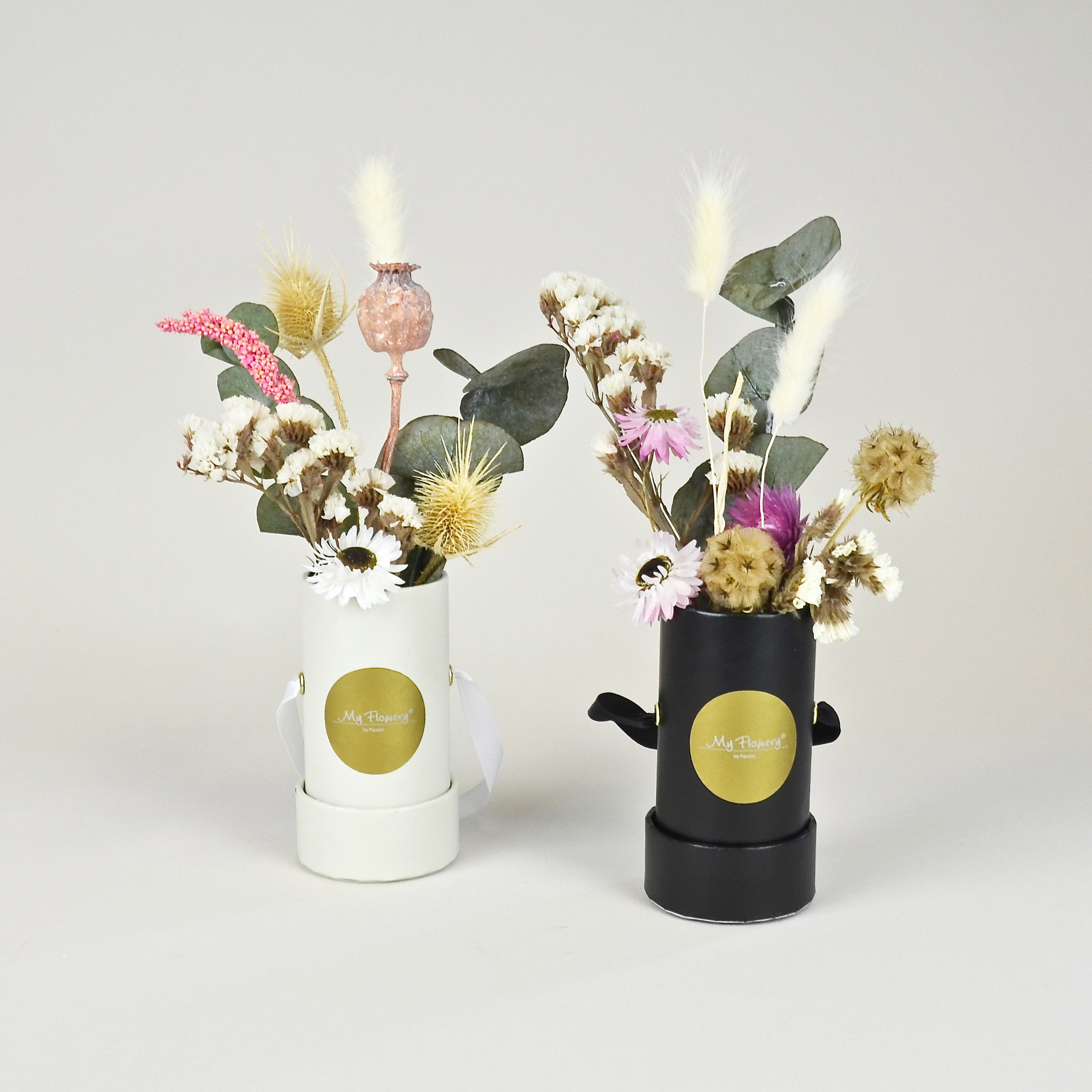 Trockenblumensträußchen - black