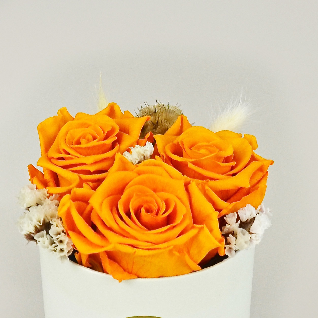 Runde Infinity Flowerbox - orange