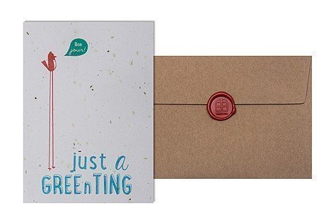 Grow Card: Just a GREEnTING 