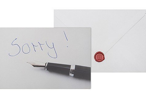 Sorry - Telegramm