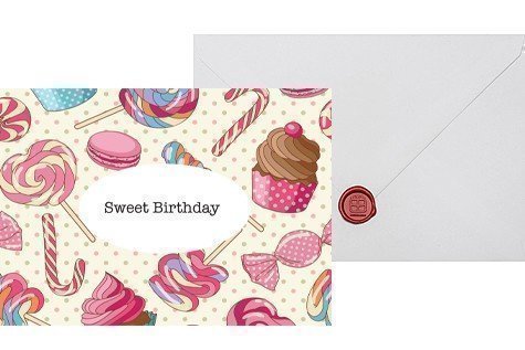 Sweet Birthday - Telegramm