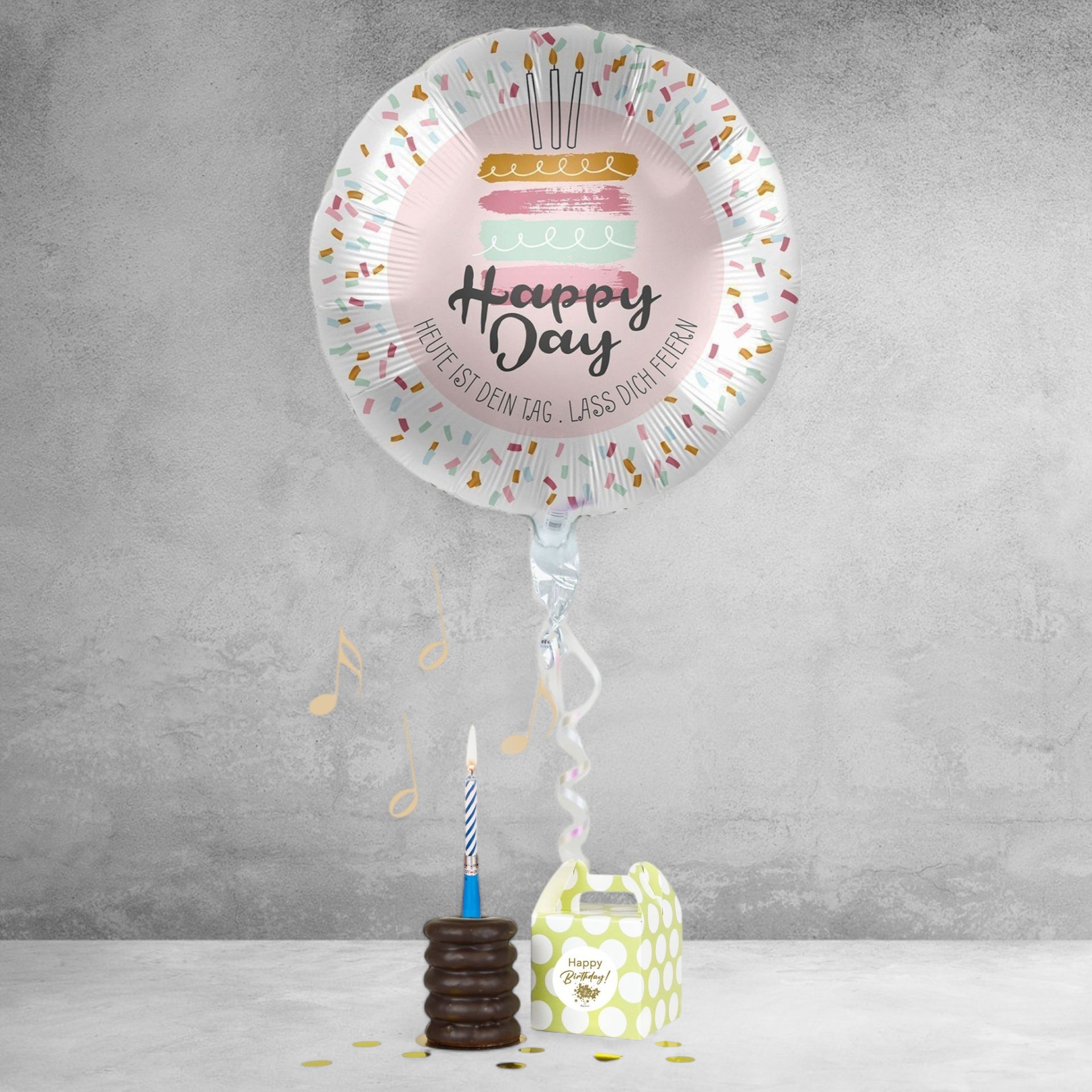 Happy Cake - B-Day - Balloon Happy Cake - B-Day - Balloon