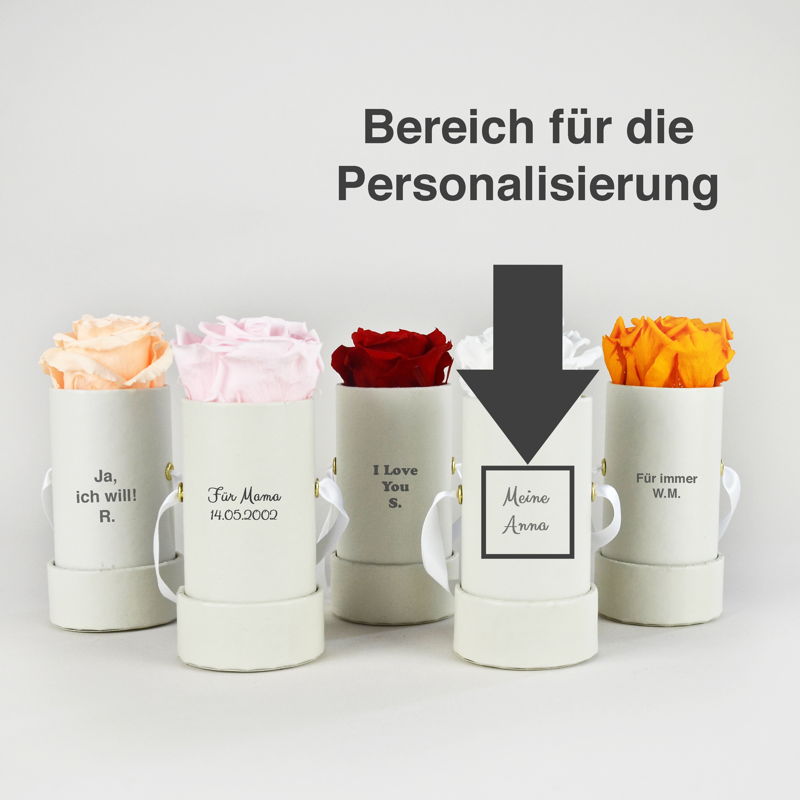 Personalisierte Flowerbox mini