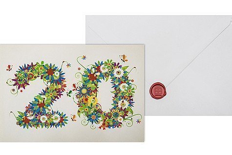 Jubiläumskarte 20