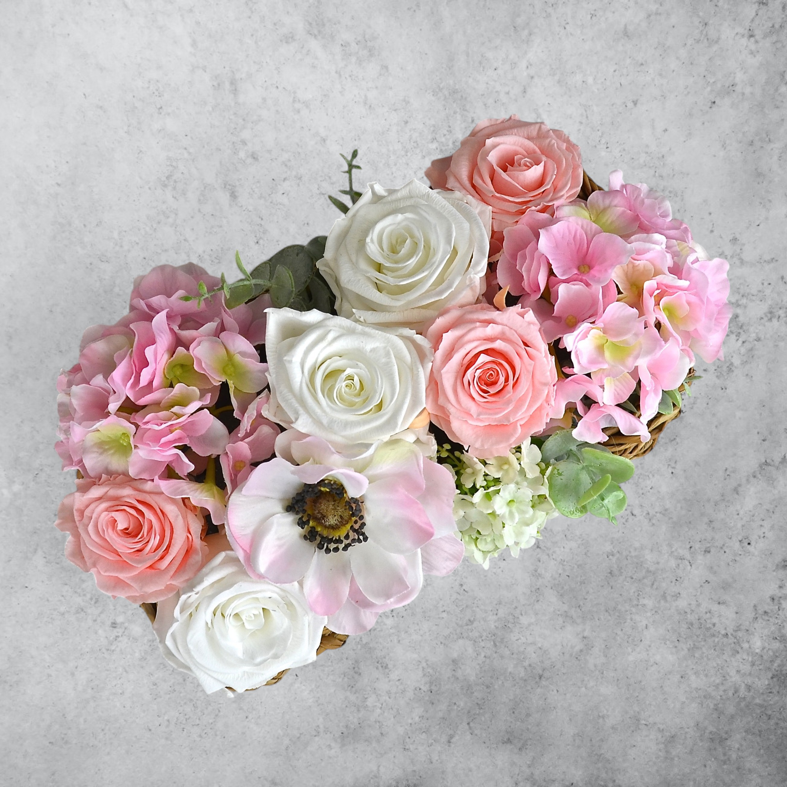 My Flowery - Raffia Flowerbox - Mix My Flowery - Raffia Flowerbox - Mix