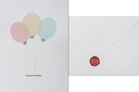 Happy Birthday - Balloons
