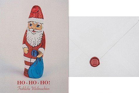 Schokoladen Weihnachtsmann