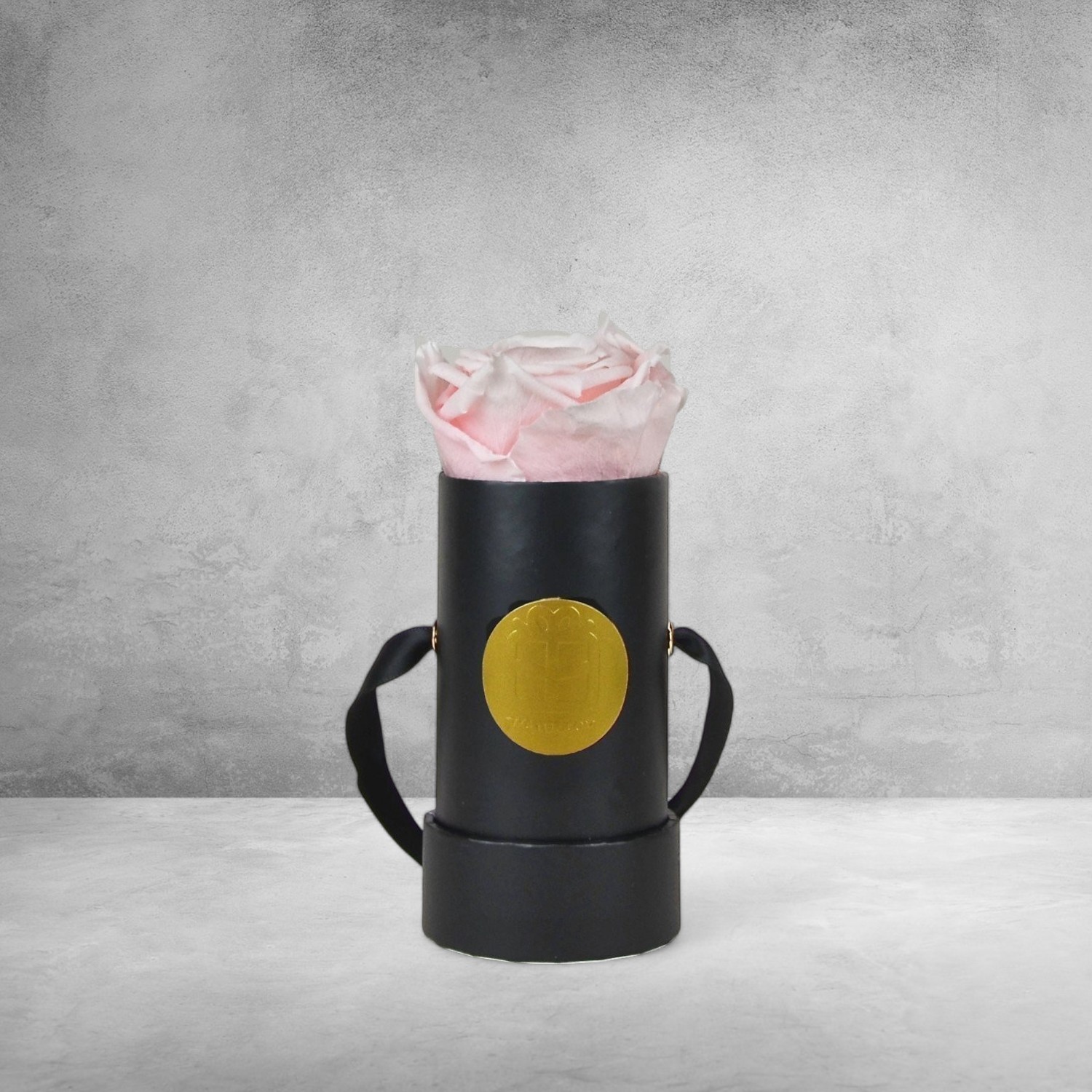 Rosa Infinity Flowerbox schwarz - mini